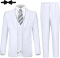 Boy's 6 Piece Formal Suit Set Slim Fit for Wedding and Prom