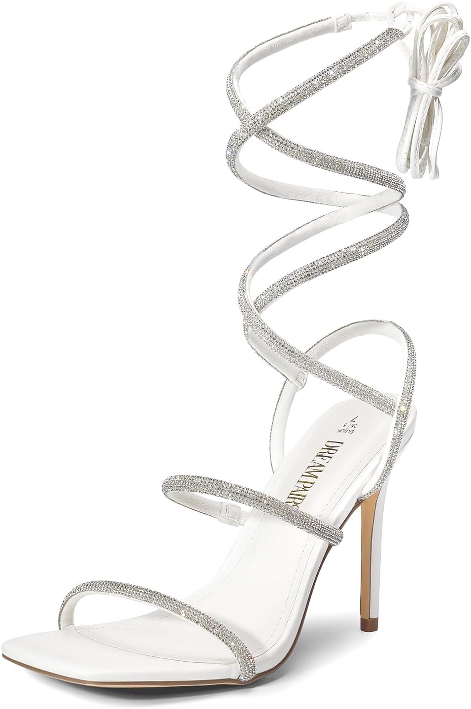 DREAM PAIRS High Heels Stilettos for Women - Strappy Gladiator