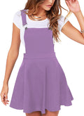 YOINS Overall Pinafore Dresses for Women Pleated Mini Skirt