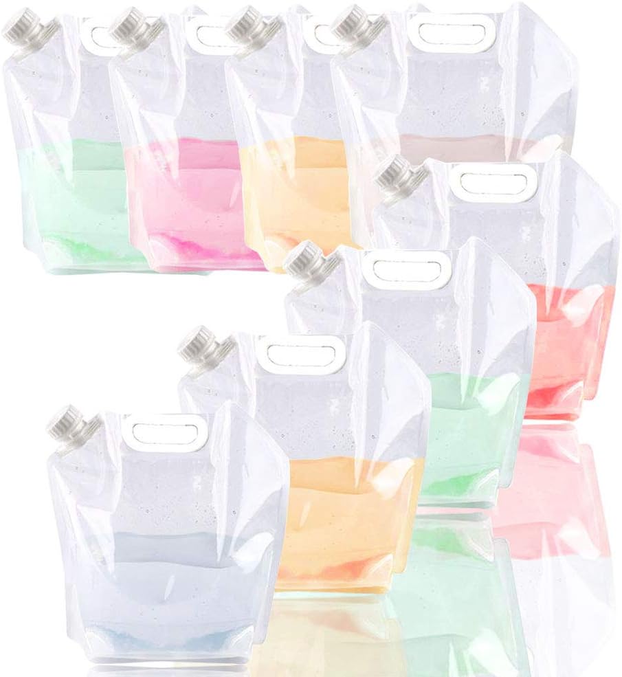 SUPANT Collapsible Emergency Water Jug for Outdoor Activities