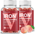 Vegan Iron Gummies Supplement - Gentle Peach Iron Support