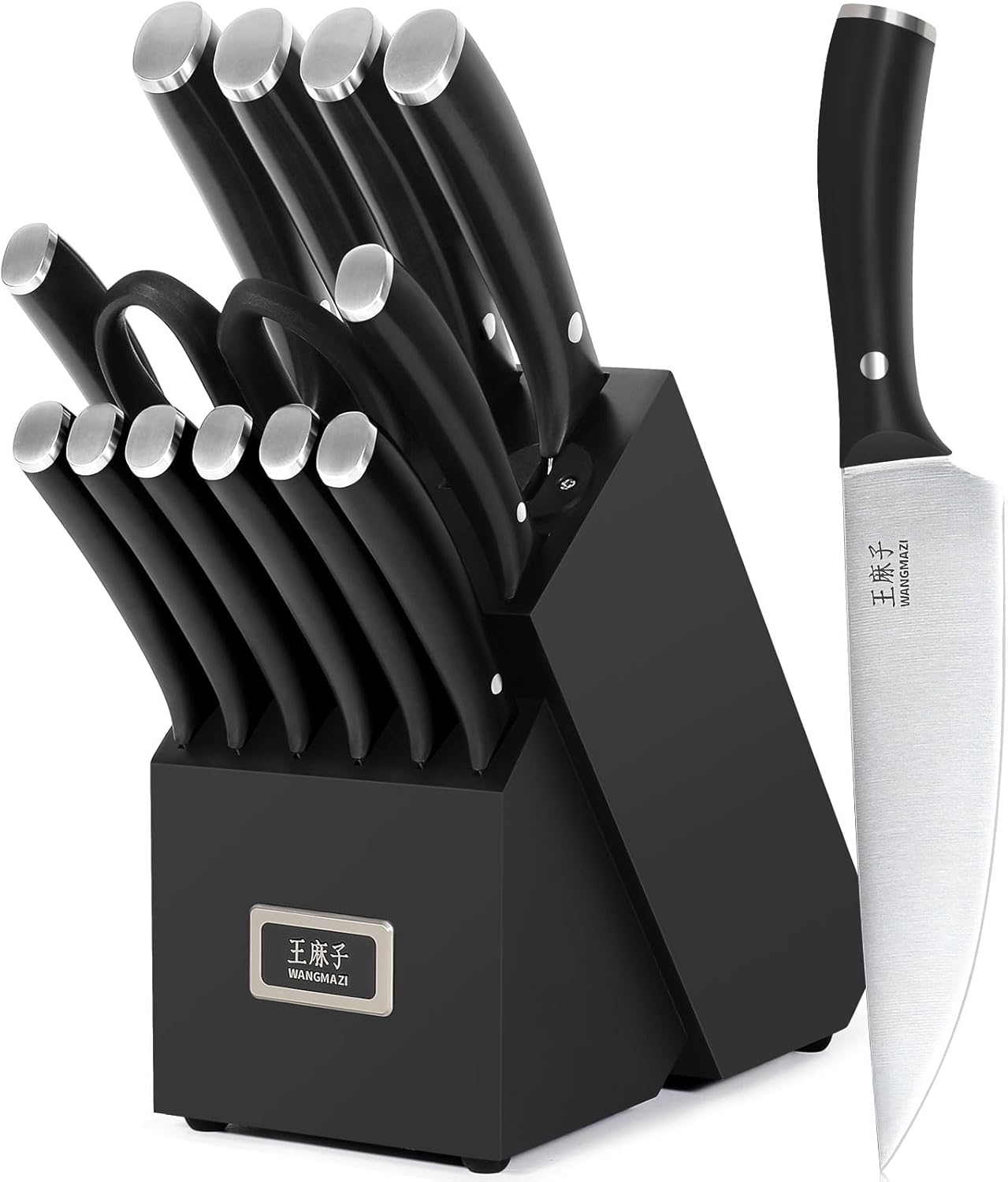 Premium Chef Knife Set by WANGMAZI for Culinary Excellence