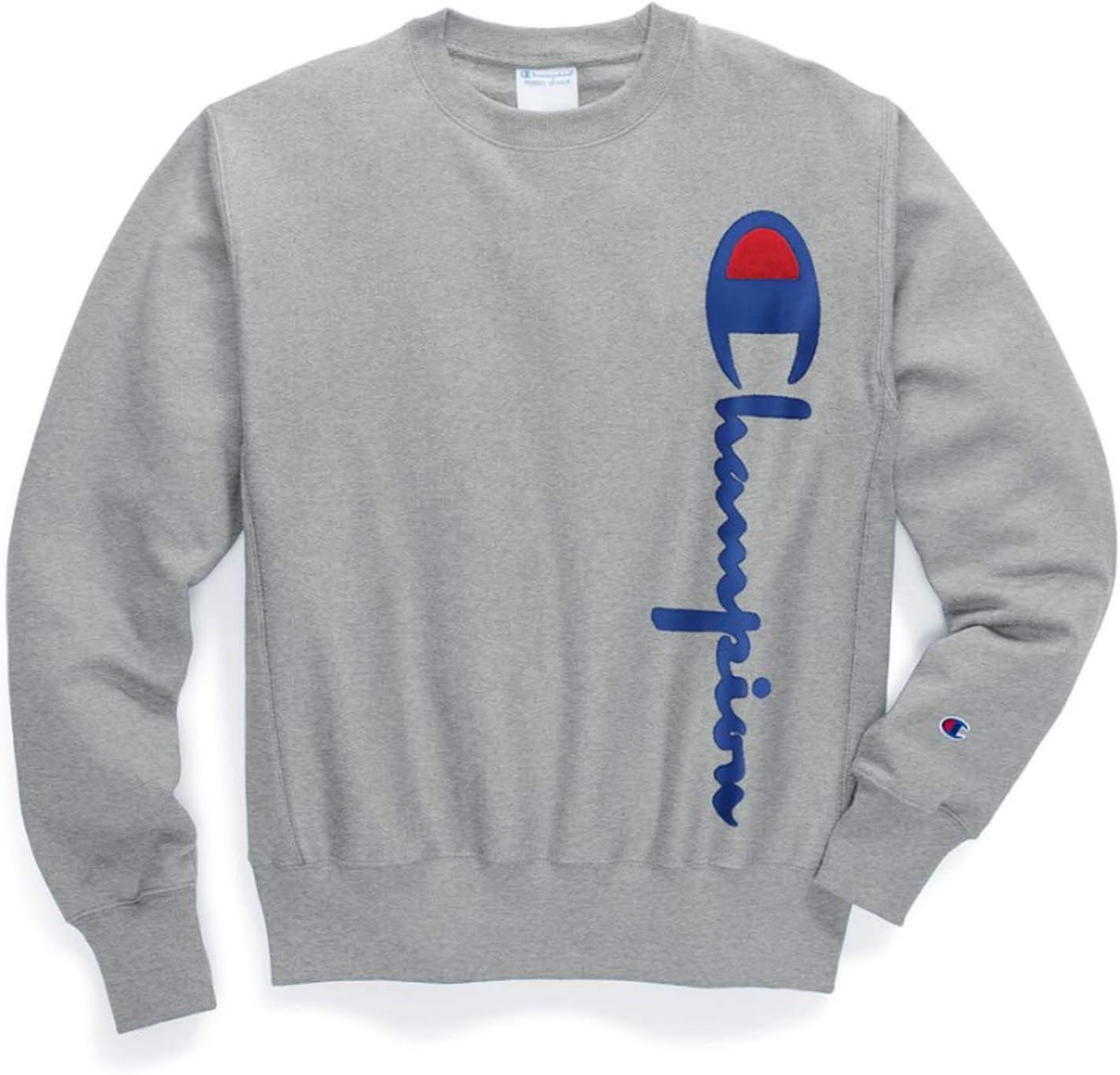 Champion Reverse Weave Crew - Flock Script