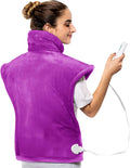 Extra Large Heating Pad for Neck and Shoulders and Back - Fast Relief