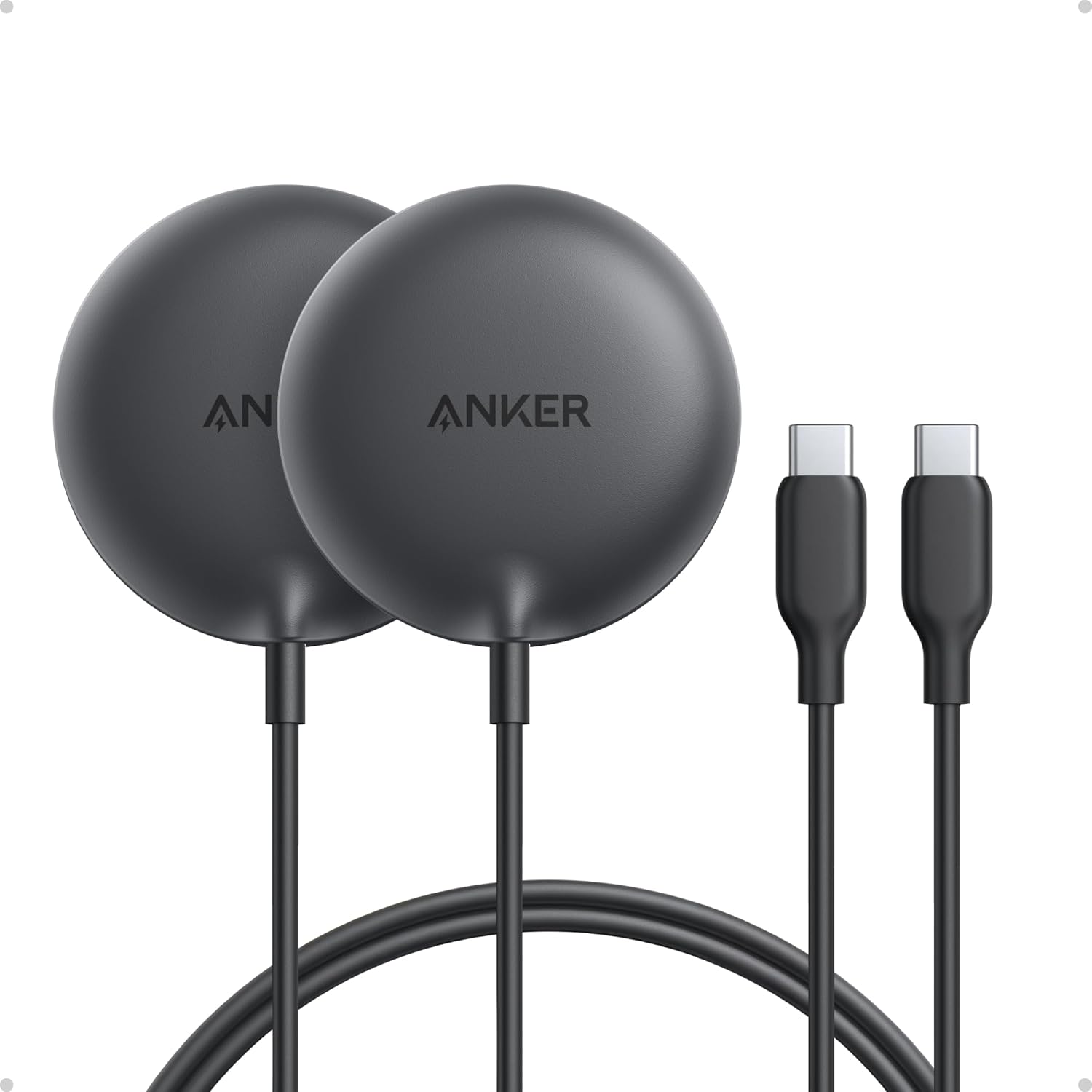 Anker Zolo Magnetic Wireless Charger, 15W Qi2 Certified Pad