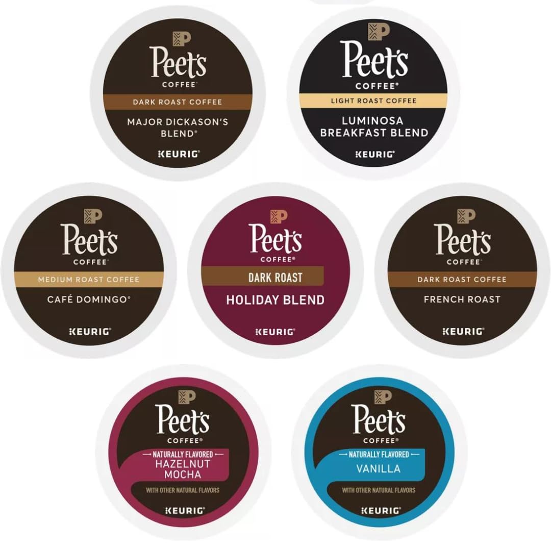5 Flavor K-Cup Variety Pack - Rich Coffee Sampler