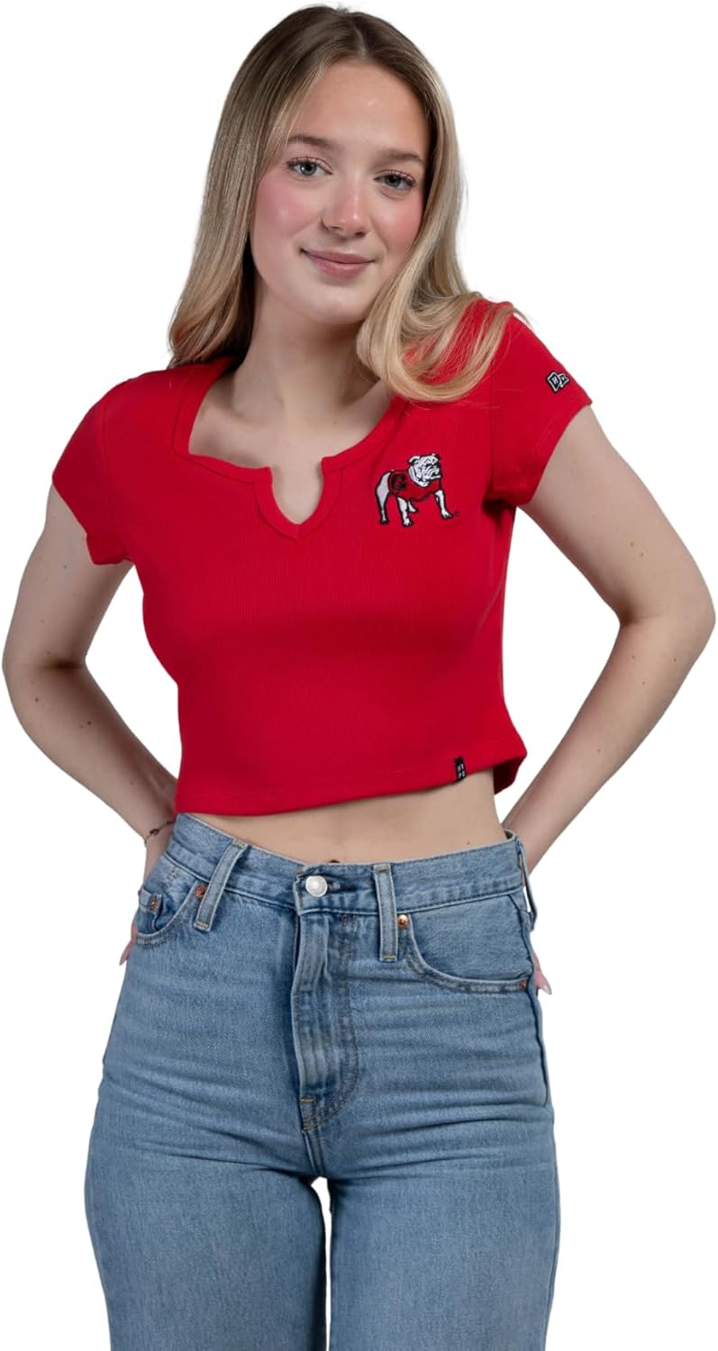 Cali Cropped Tee for Women - Game Day Ready and Stylish