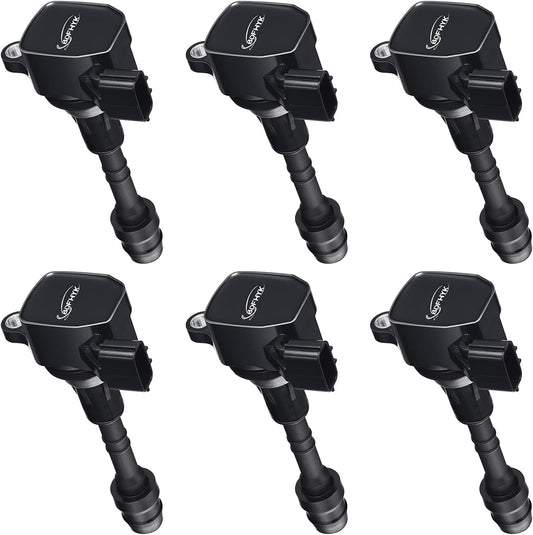 BDFHYK Ignition Coil Pack Set of 6 for Nissan 350Z & Infiniti