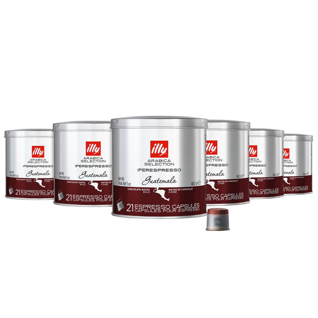 illy Coffee iperEspresso Capsules - Guatemala Bold Roast Pods