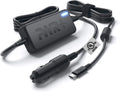 USB-C Car Charger for Dell Laptops and Chromebooks - Long Cord & Fast