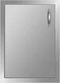 VEVOR BBQ Access Door 16 x 22 in Vertical Outdoor Kitchen Door - Left
