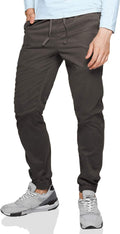Men's Chino Jogger Pants - Waist-Set Regular Fit Chinos