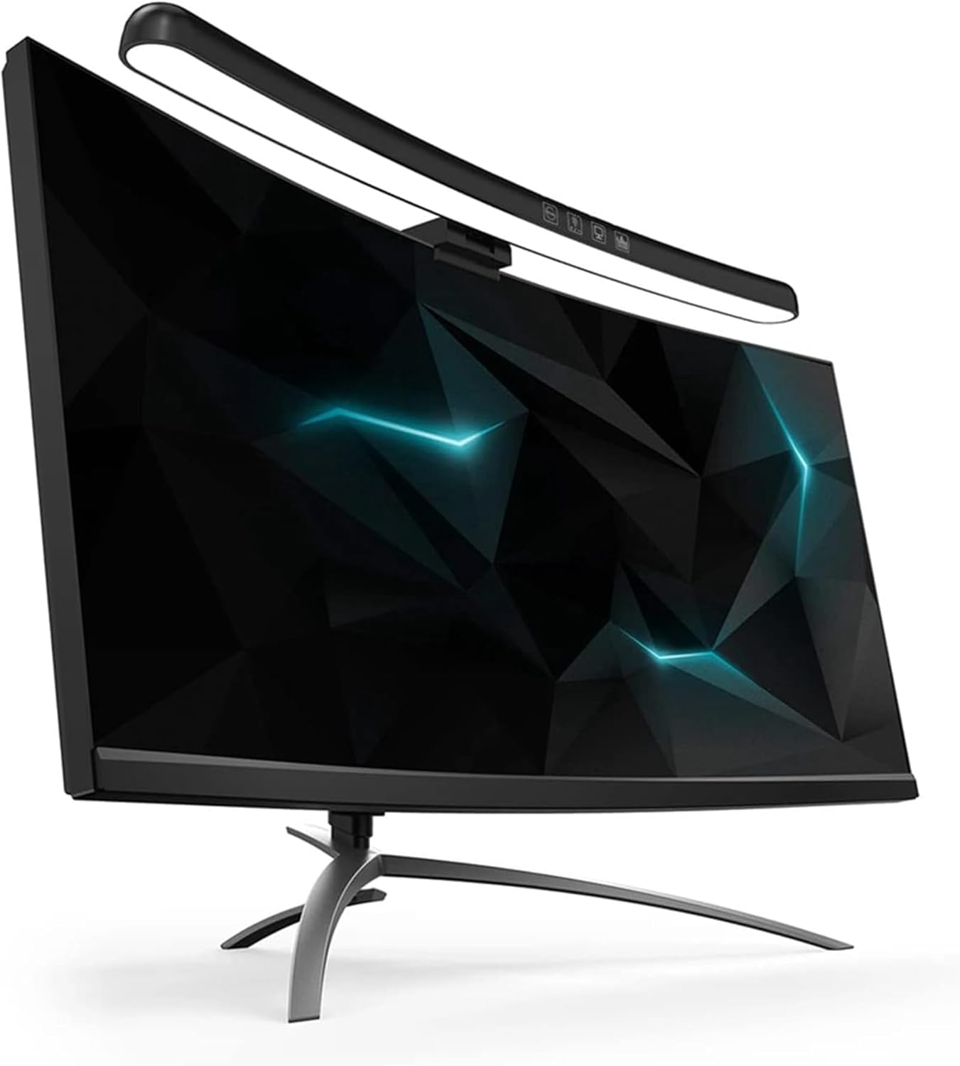 Luqeeg Curved Monitor Light: Eye-Friendly LED Screen Lamp