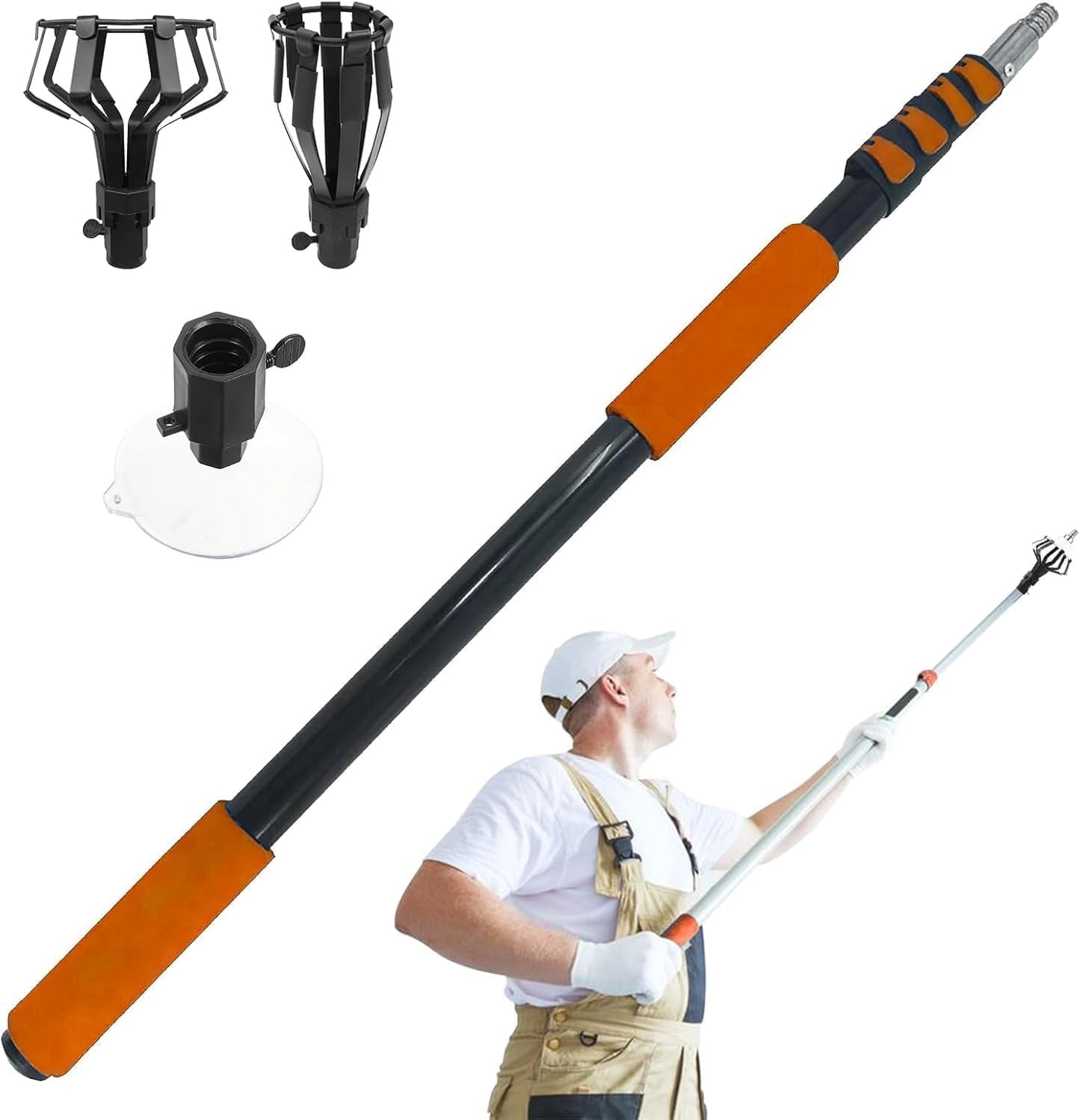 Light Bulb Changer for High Ceilings with 26FT Reach