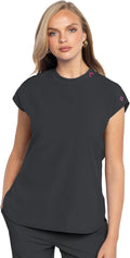 Med Couture Scrub Top Women Round Neck Tuckable MC703 - Flattering Fit