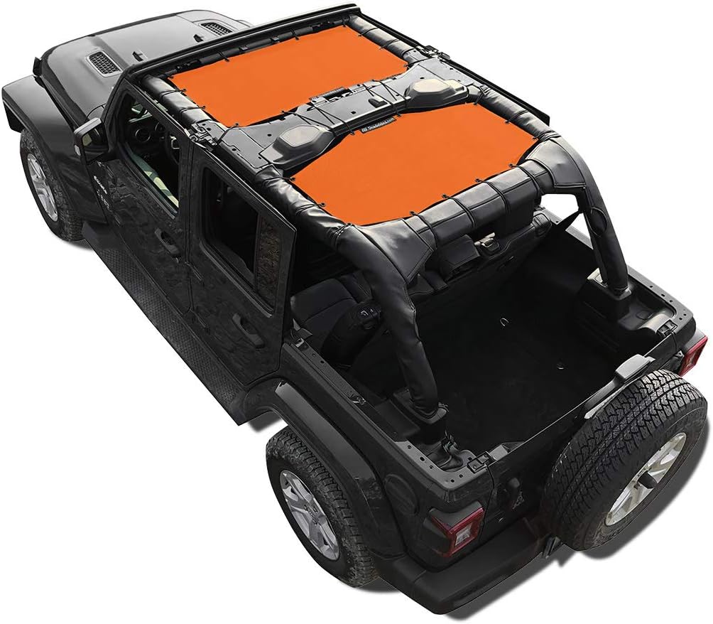 Shadeidea Sun Shade Top for Jeep Wrangler JL Unlimited 2018-2023