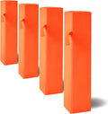 Football End Zone Pylons 18in x 4in x 4in - Sand Weighted Set