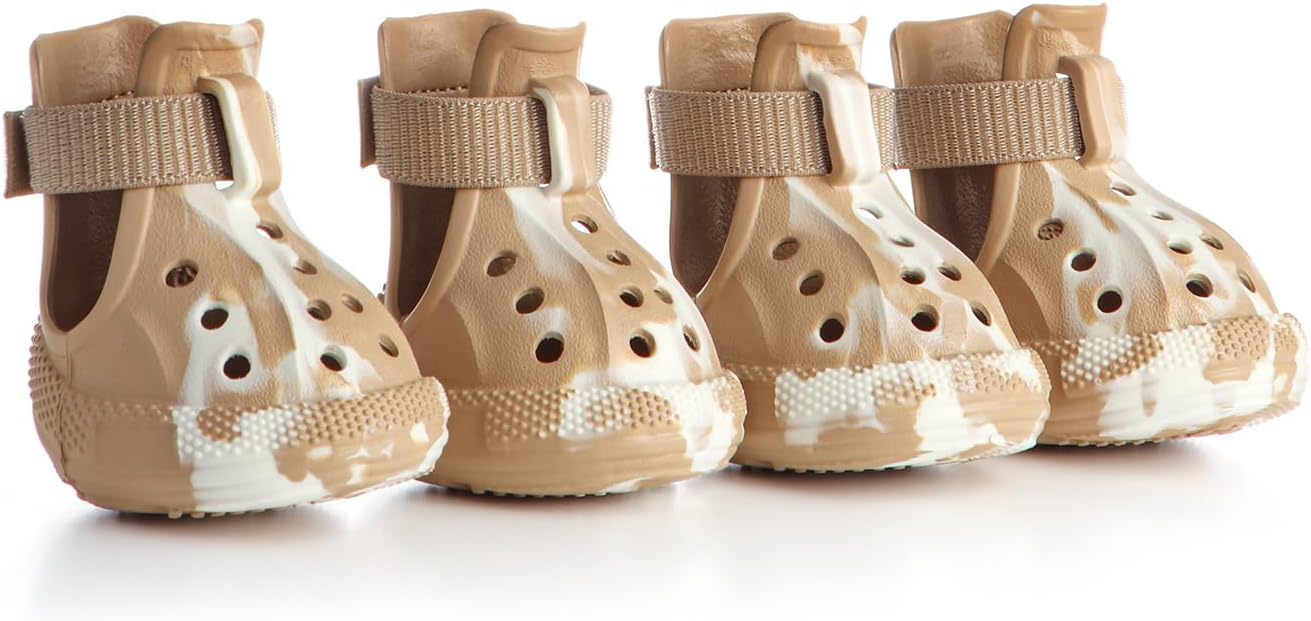 Dog Shoes for Hot Summer Pavement - Waterproof Booties for Paws