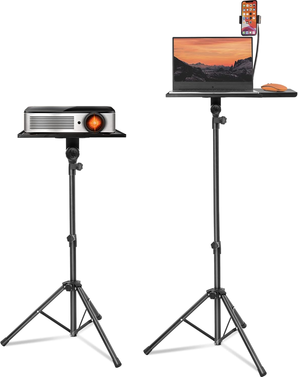 Adjustable Tripod Stand w/ Mouse Tray - SCREENSEAT