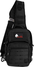 WOLF TACTICAL EDC Sling Bag - Concealed Carry Shoulder Bag for Range