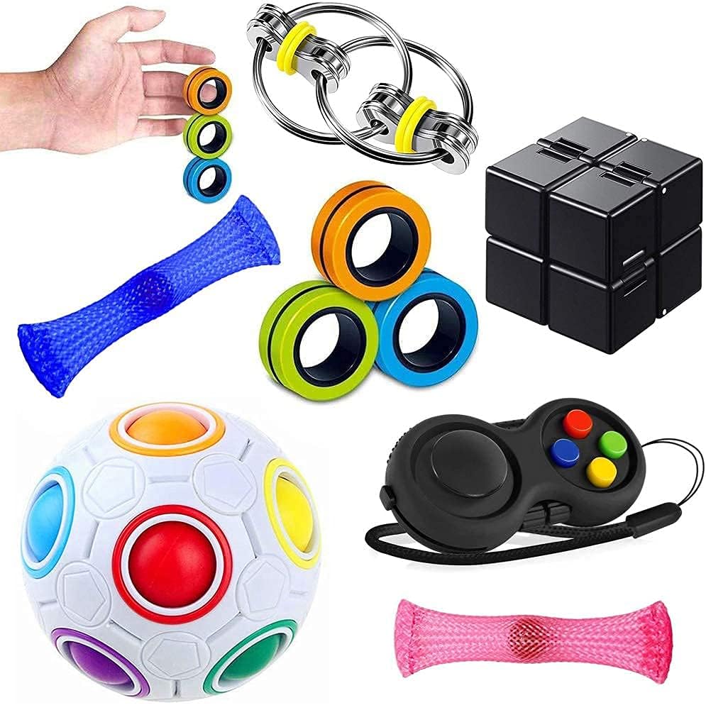 Stress Relief Fidget Tools Set by JIANGRUI