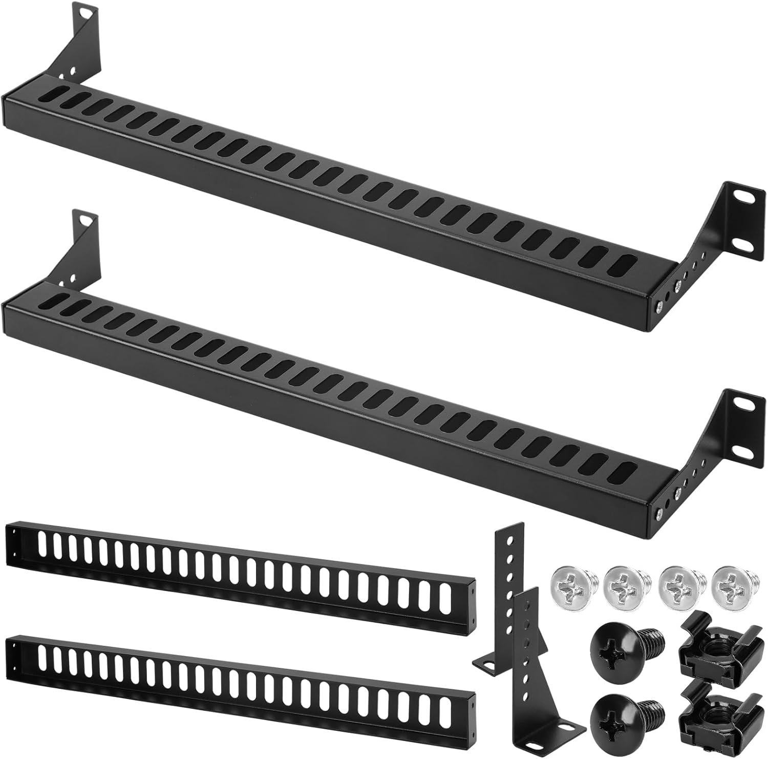 Adjustable Rack Mount Cable Bracket for Efficient Cable Management