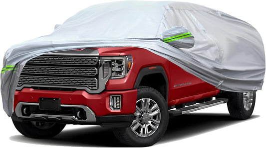 TUCAREST 6-Layers Heavy Outdoor Pickup Full Car Cover for All Weather