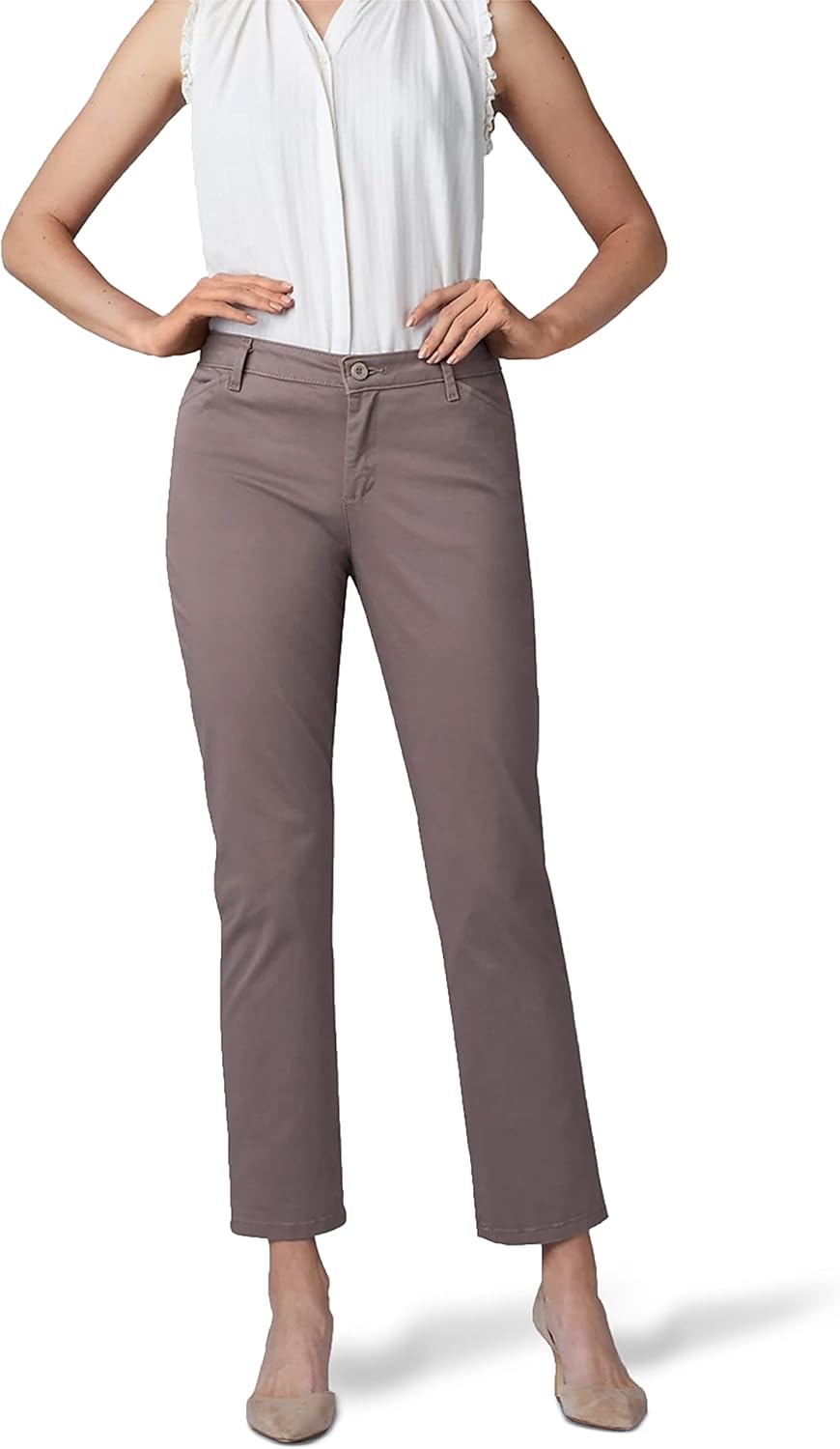 Lee Women's Petite Relaxed Fit All Day Straight Leg Pant Review