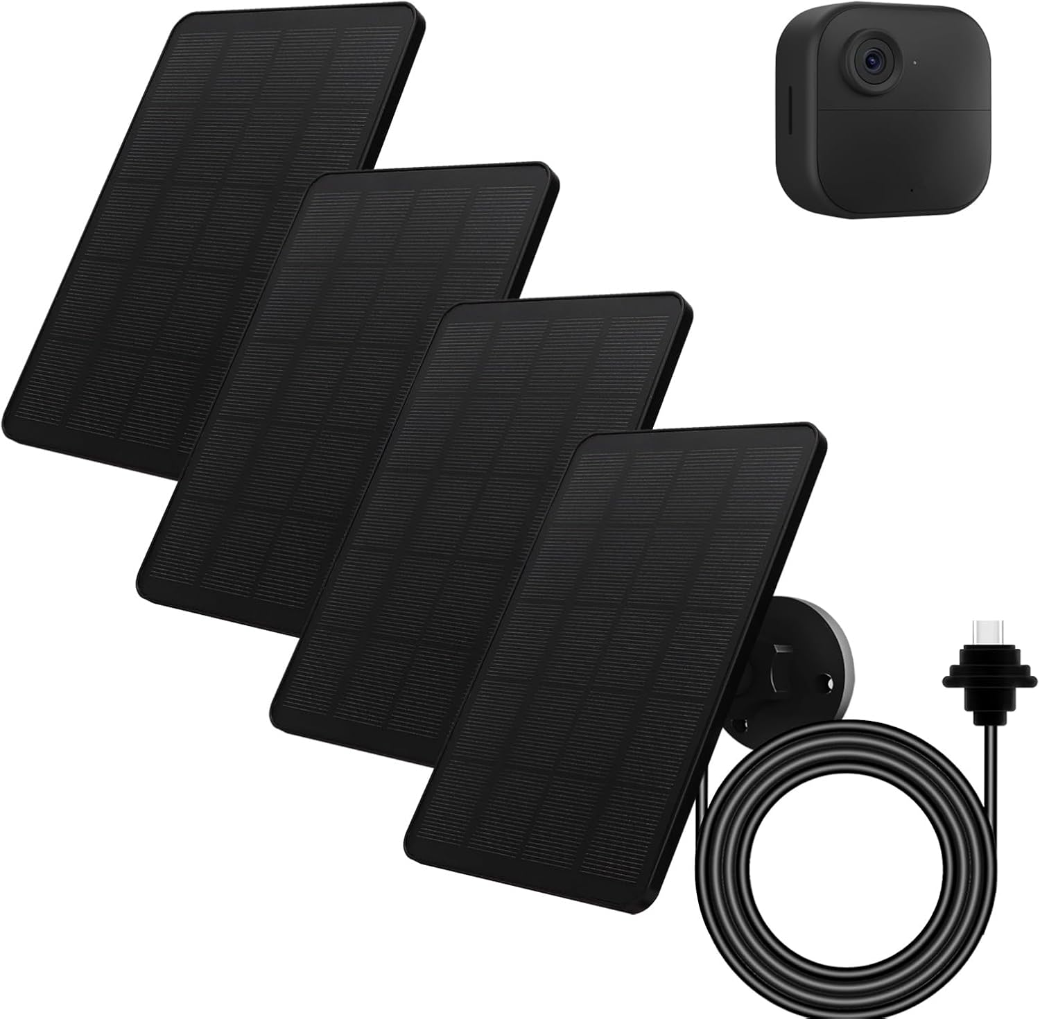 Solar Panel for Blink Camera Outdoor - 4W Charger with Mount