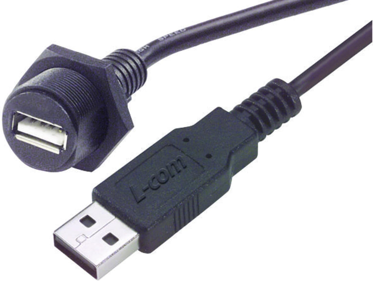 Waterproof USB Type A Extension Cable Assembly for Durability