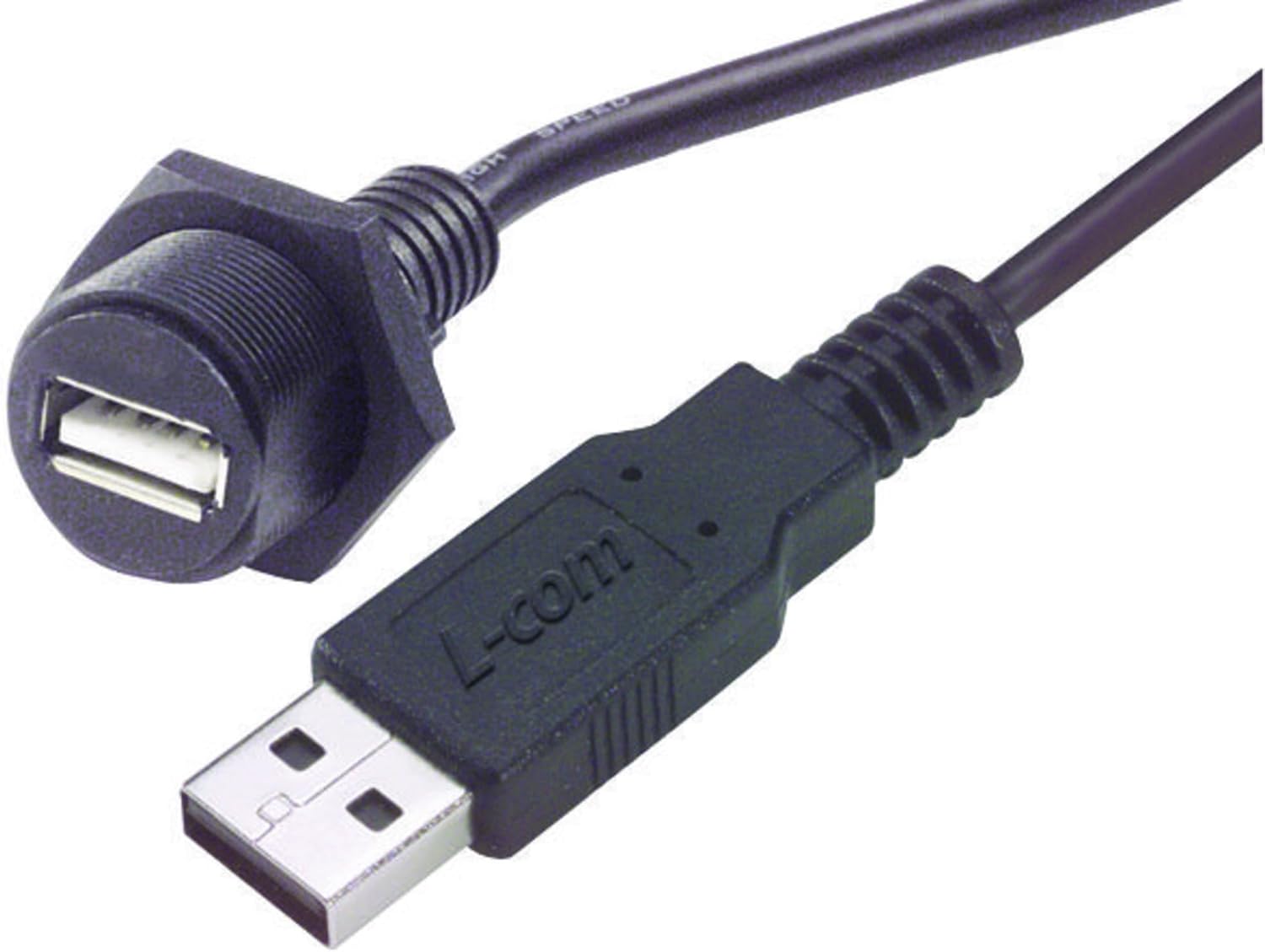 Waterproof USB Type A Extension Cable Assembly for Durability