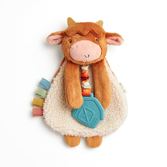 Itzy Ritzy Baby Lovey with Teether & Crinkle Sound