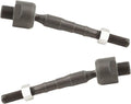 TRQ Front Inner Tie Rod Set Compatible with 2013-2022 Acura ILX