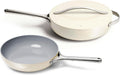 Caraway Fry Pan and Saute Pan Duo - Nonstick Ceramic Cookware Set
