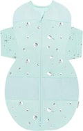 SNOO Sleep Sack 100% Organic Cotton Swaddle - Teal Planets X-Large