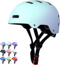 Skateboard Bike Helmet for Adults Women Men Youth Kids - Lightweight