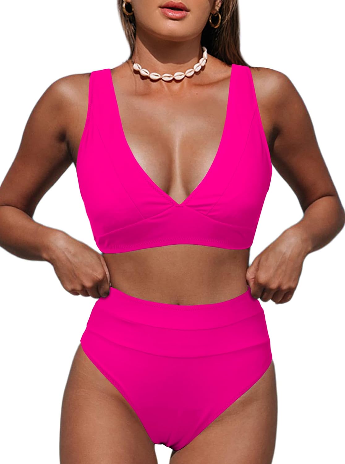 Hilinker Women's Leopard Bikini Swimsuits for Summer Fun