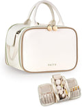 Prite Large Capacity Waterproof Travel Makeup Bag for Women