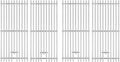 RJC008P Grill Grates Replacement for 32 in 4 Burner Grills - Durable