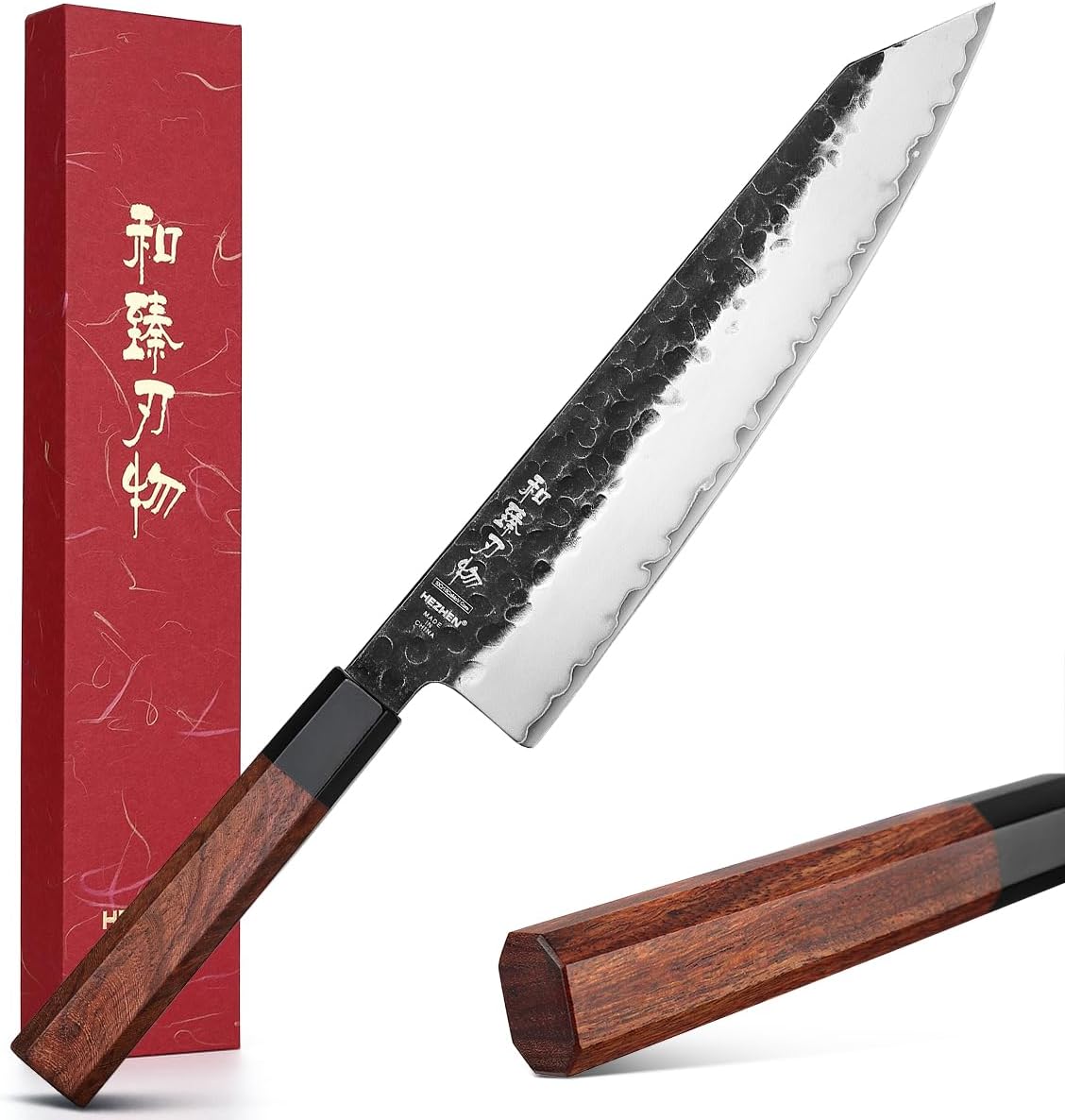HEZHEN Kiritsuke Knife: 9.5 Inches of Japanese Precision