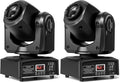 U`King Moving Head Lights 25W Spotlights - Compact DJ Stage