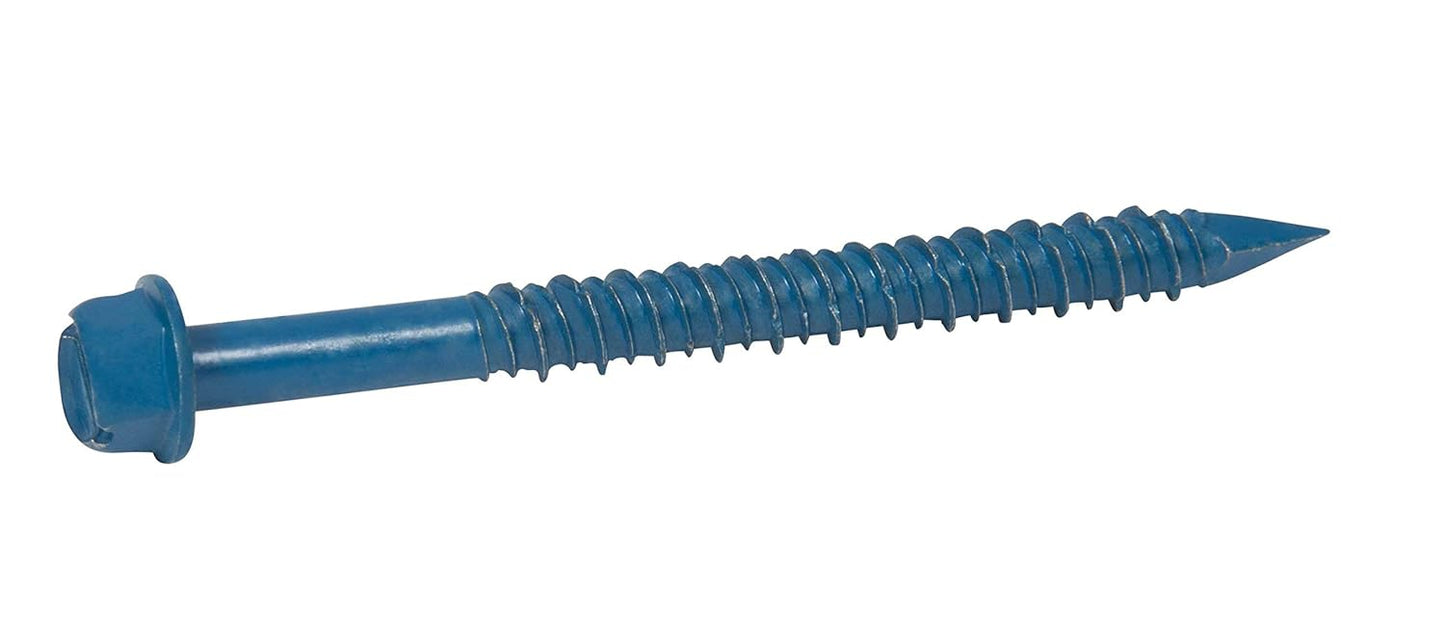 CONFAST 1/4 in x 5 in Hex Head Concrete Screw Anchor Review