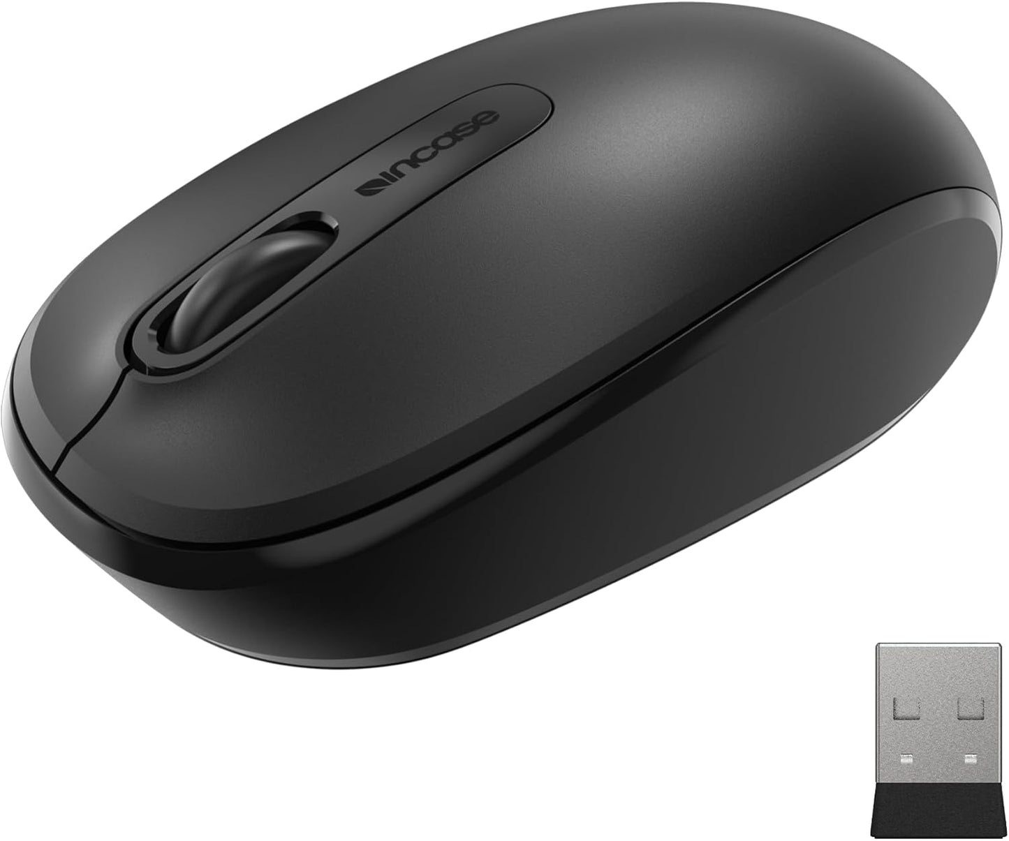 Incase Wireless Mouse by Microsoft: Compact Comfort, 6-Month Battery, Mac/Windows (Black)