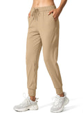 Women's Joggers Pants with Deep Pockets - Comfortable Stretch Fit