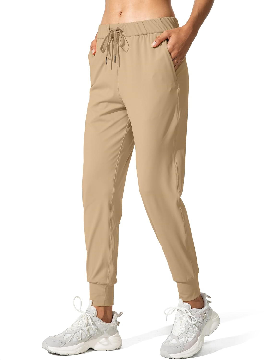 SANTINY Women's Joggers Pants for Comfortable Running and Lounge