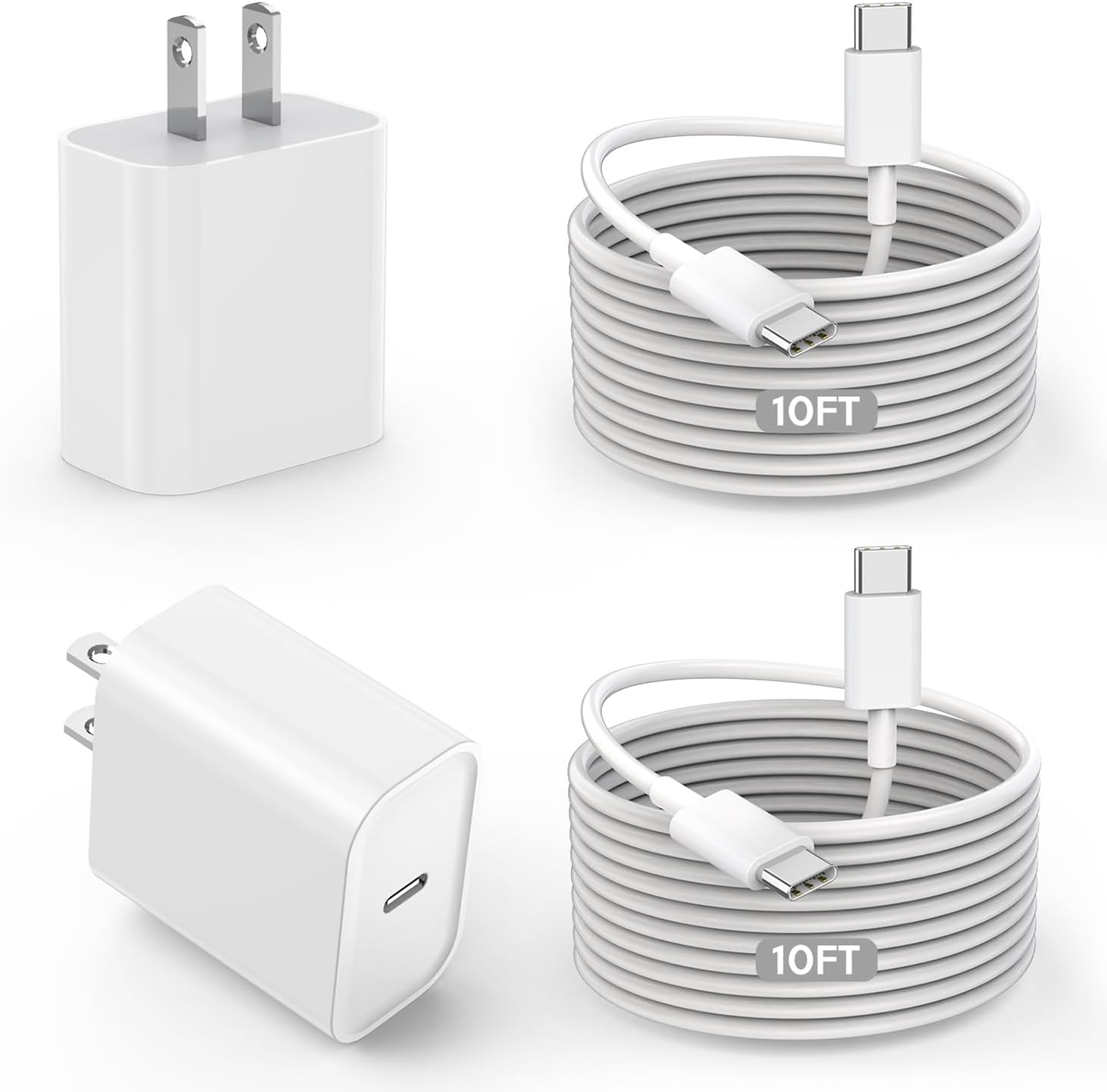 Apple Charger Fast Charging 20W PD Type C for iPhone 17/16