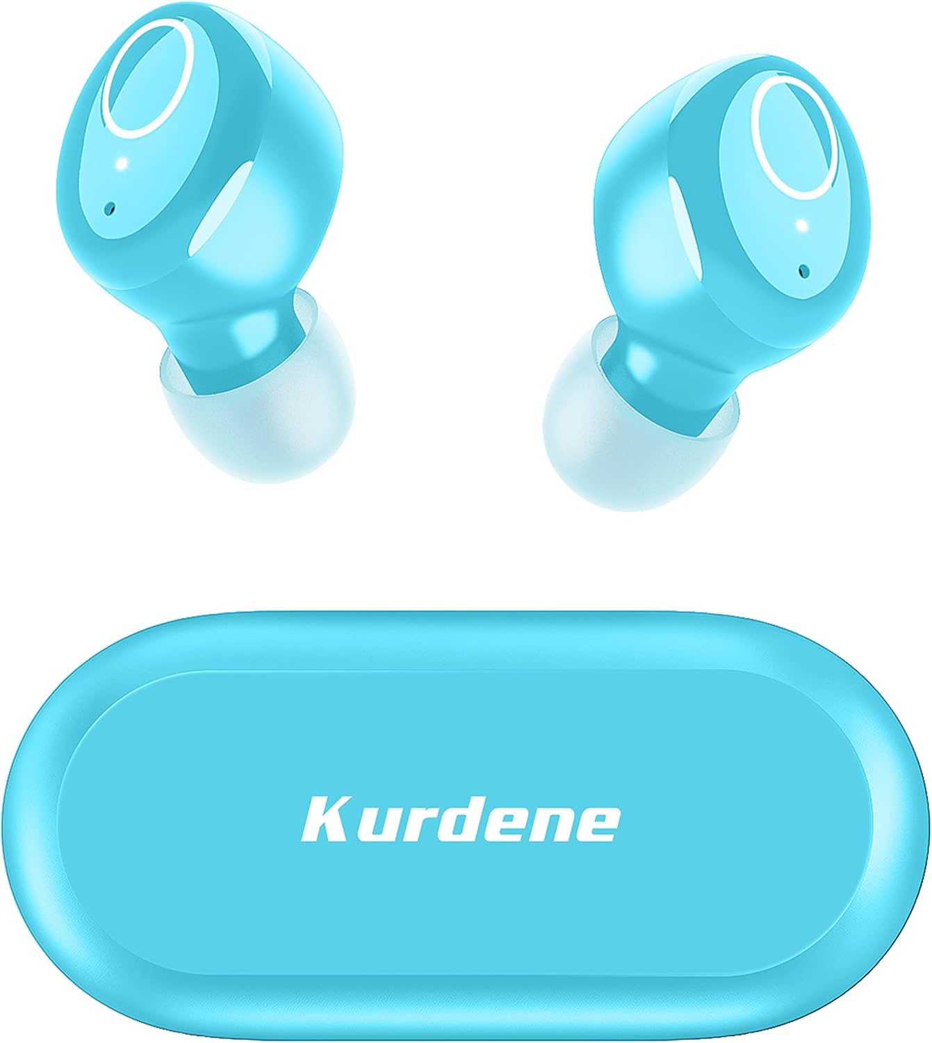 Kurdene Sport Earbuds: 60Hrs Deep Bass, Comfort Fit