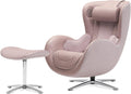 Nouhaus Pink Leather Massage Chair: Ultimate Comfort!