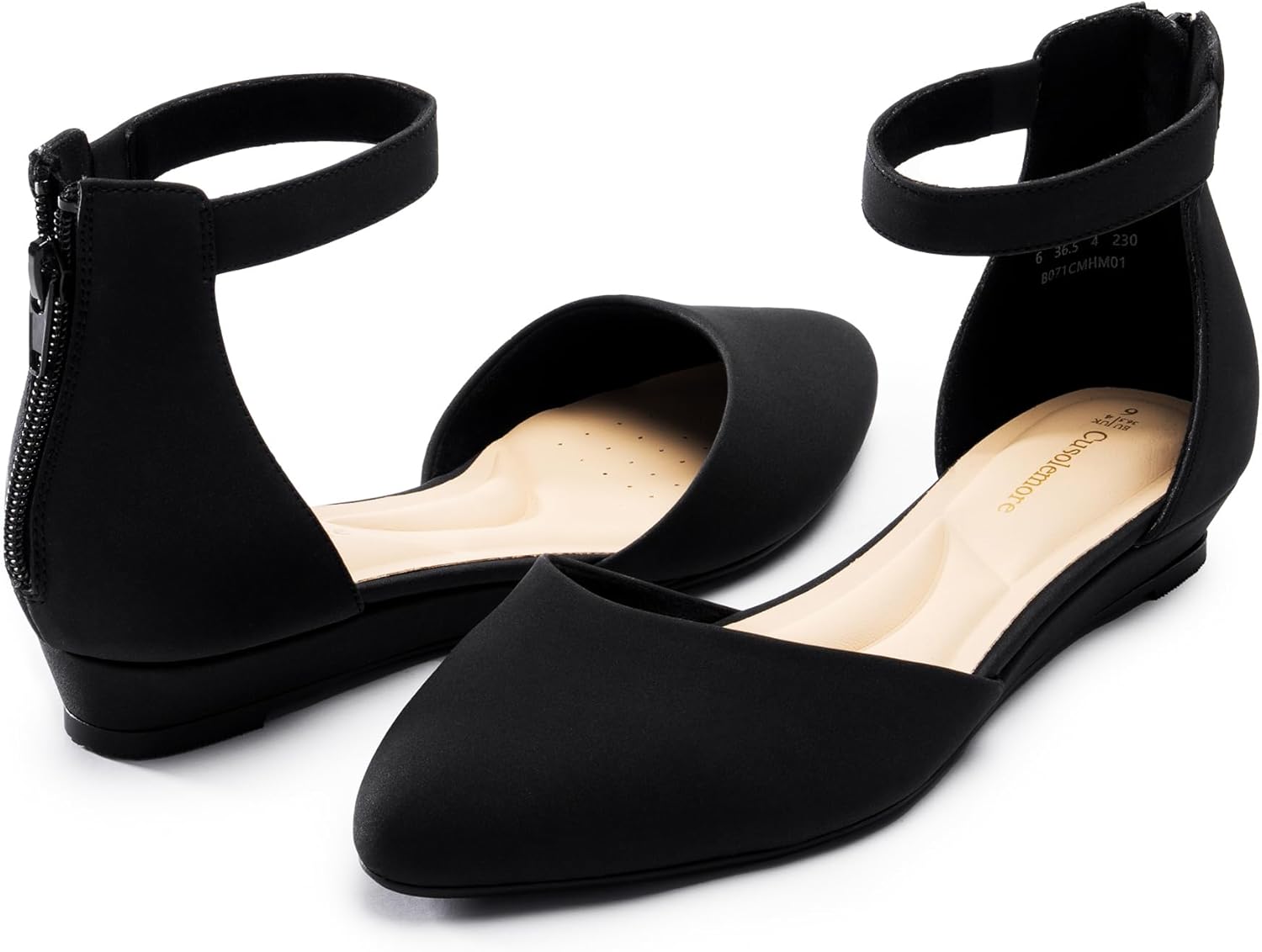 Women Flat Shoes with Ankle Strap for Stylish Comfort and Fit
