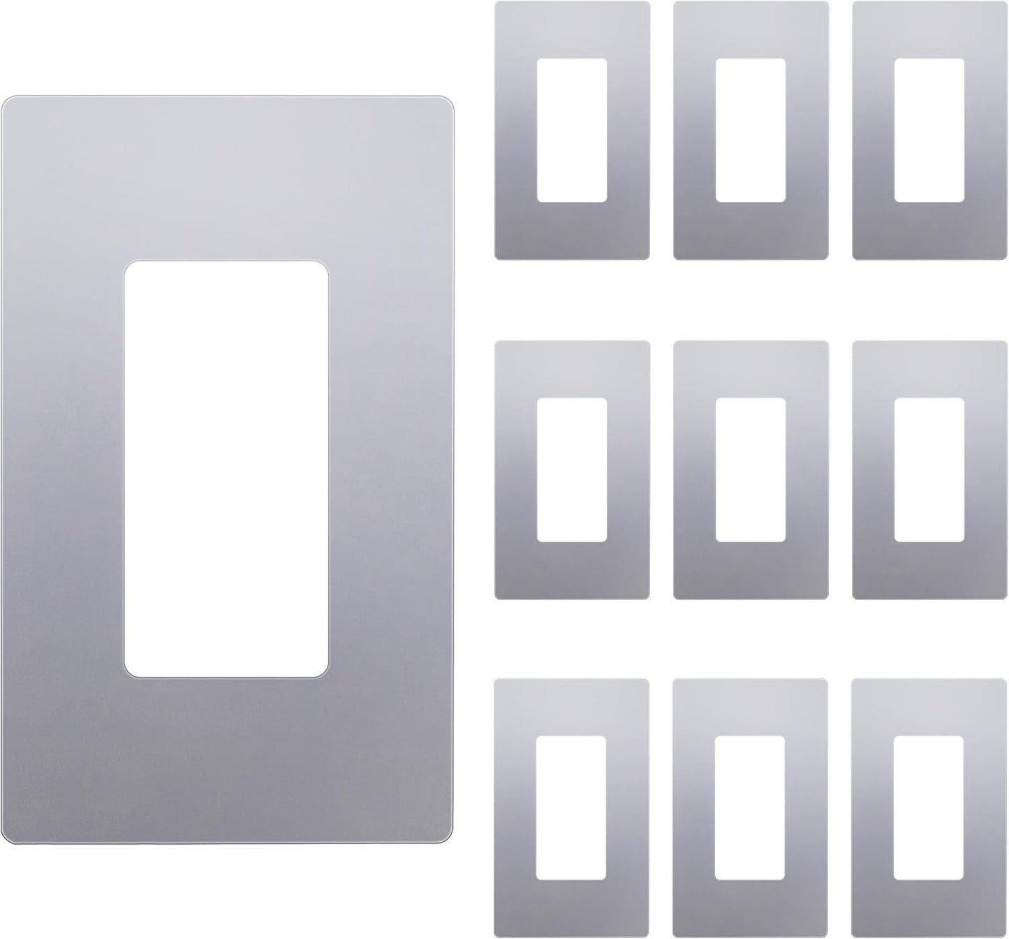 ENERLITES Elite Series Screwless Decorator Wall Plate Cover